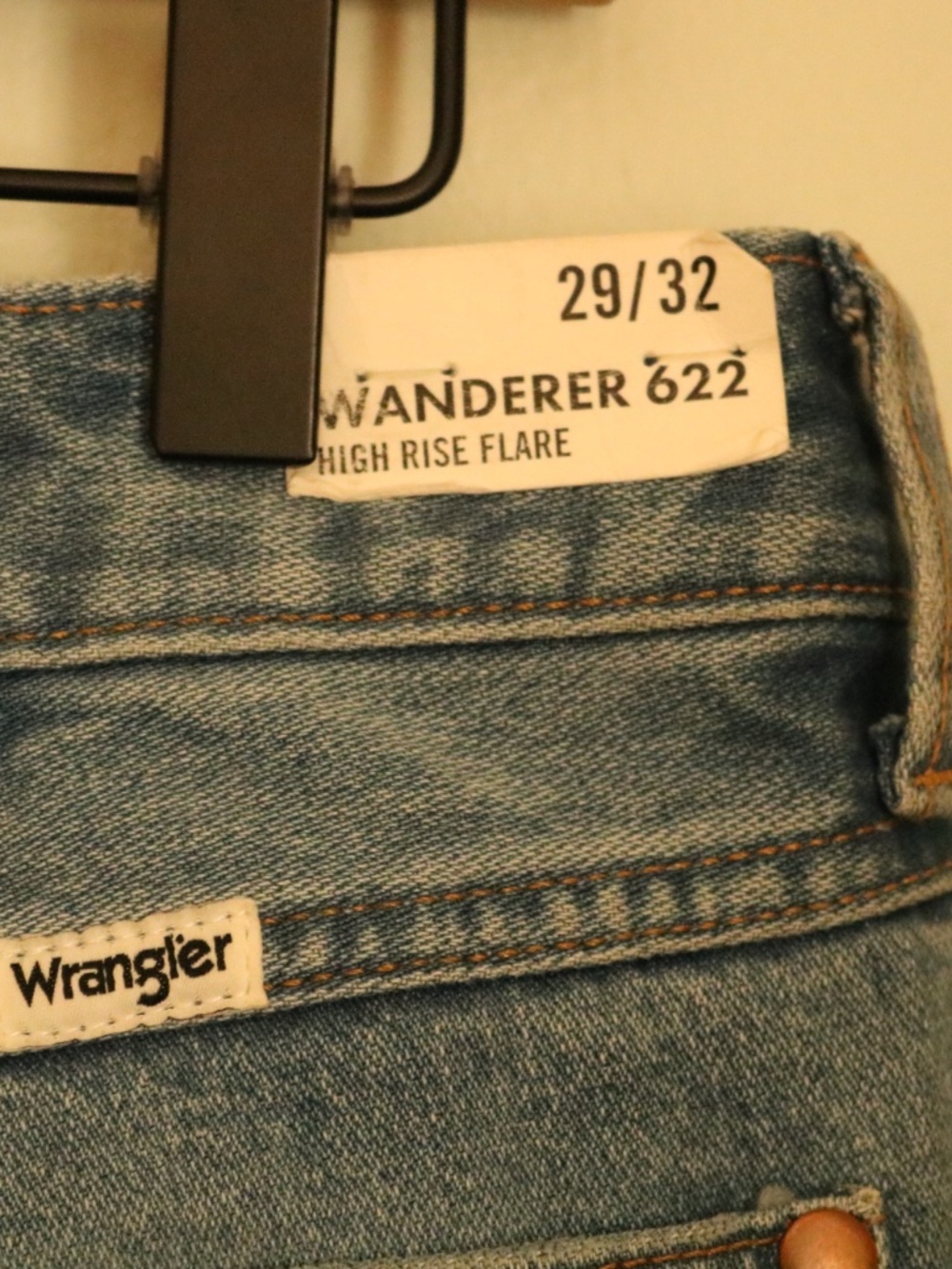 Wrangler Wanderer 622 high rise flare 29/32 - Picture 6 of 9
